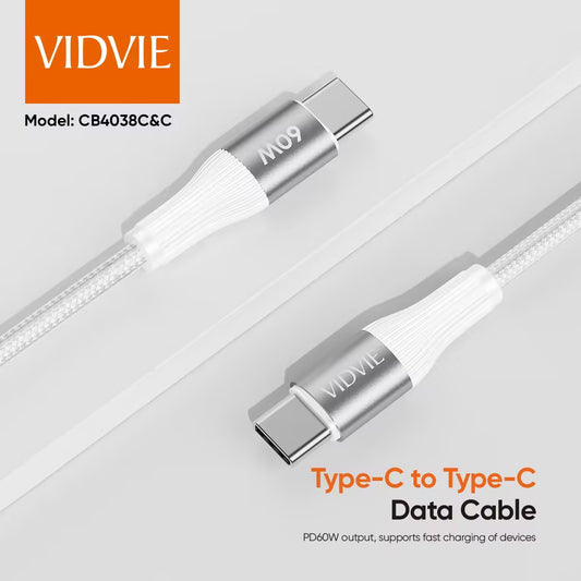 Aluminum Type-C to Type-C Cable